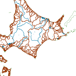 Dammaps 川と流域地図